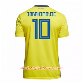 Maillot/Tenue Suède Ibrahimovic 10 Domicile Coupe du monde 2018